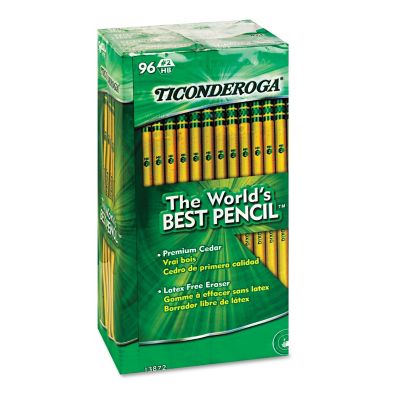 Image showing  Graphite Core Pencils, Black Lead, Yellow Barrel, 96-Pack
