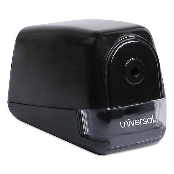 Electric Pencil Sharpener, AC-Powered, 3.13 x 5.75 x 4, Black Electric Pencil Sharpener, AC-Powered, 3.13 x 5.75 x 4, Black