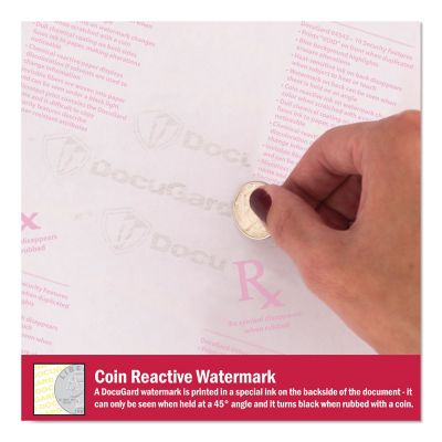 Image showing  Premier Medical Security Papers, 24 lb., 8.5 in. x 11 in., Blue