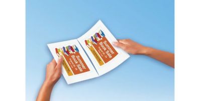 Image showing 6 th Avery Cardstock Postcards, White, 4 in. x 6 in., 100-Pack