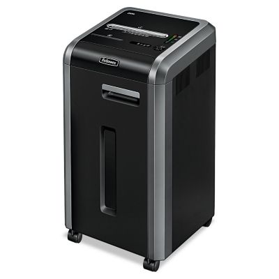 Fellowes Powershred 225i 100% Jam-Proof Strip-Cut Shredder, 22 Manual Sheet Capacity