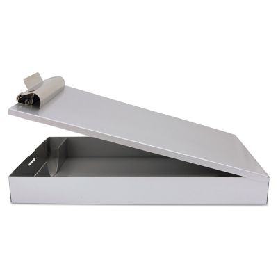 Image showing  Redi-Rite Aluminum Storage Clipboard, 1 in. Clip Cap, 8.5 in. x 12 in., Silver