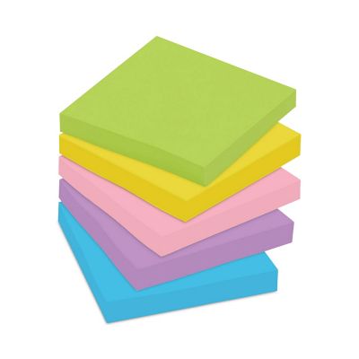 Image showing  Original Note Pads in Jaipur Colors, 3 in. x 3 in., 100 Sheets, 5-Pack