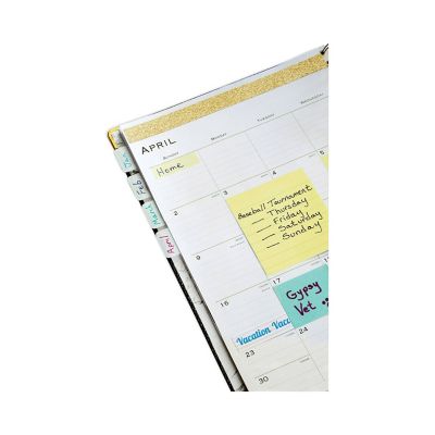 Image showing  Original Canary Yellow Note Pads, 3 in. x 3 in., 100 Sheets, 6-Pack