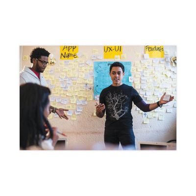 Image showing 6 th Post-it Notes Original Canary Yellow Note Pads, 3 in. x 3 in., 100 Sheets, 12-Pack