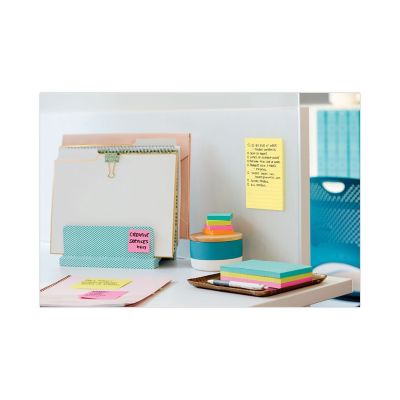 Image showing  Original Canary Yellow Note Pads, Lined, 4 in. x 6 in., 100 Sheets, 12-Pack