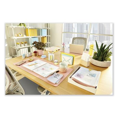 Image showing  Original Canary Yellow Note Pads, 1-3/8 in. x 1-7/8 in., 100 Sheets, 12-Pack