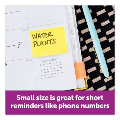 Image showing  Original Note Pads in Marseille Colors, 1-3/8 in. x 1-7/8 in., 100 Sheets, 12-Pack