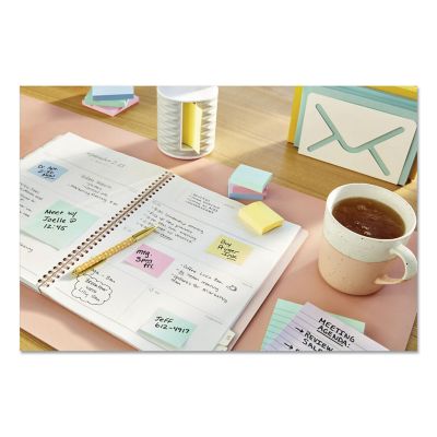 Image showing  Original Note Pads in Marseille Colors, 1-3/8 in. x 1-7/8 in., 100 Sheets, 12-Pack