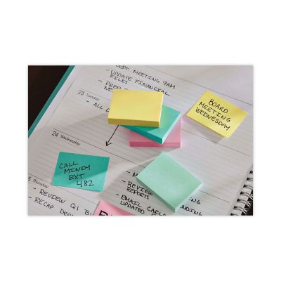 Image showing  Original Note Pads in Marseille Colors, 1-3/8 in. x 1-7/8 in., 100 Sheets, 24-Pack