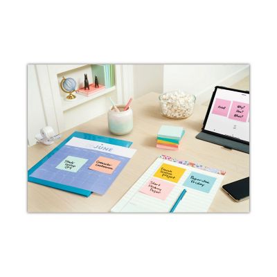 Image showing  Original Note Pads in Marseille Colors, 3 in. x 3 in., 100 Sheets, 12-Pack