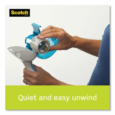 Image showing 8 th Scotch Sure Start Packaging Tape for DP1000 Dispensers, 1.5 in. Core, 1.88 in. x 75 ft., Clear, 6-Pack