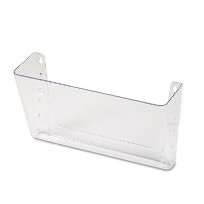 Universal Add-On Pocket for Wall File, Letter, Clear