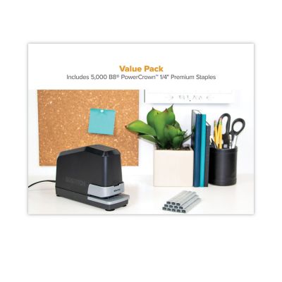 Image showing 8 th Bostitch B8 Impulse 45 Electric Stapler, 45-Sheet Capacity, Black