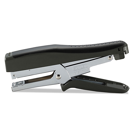 Bostitch B8 Xtreme-Duty Plier Stapler, 45-Sheet Capacity, 0.25-0.38 in. Staples, 2.5 in. Throat, Black/Charcoal Gray