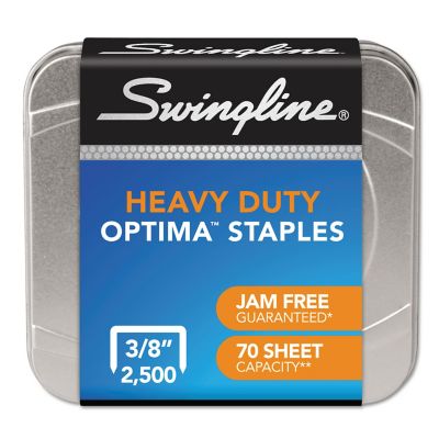 Image showing  Optima High-Capacity Staples, 0.38 in. x 0.5 in., Steel, 2,500-Pack