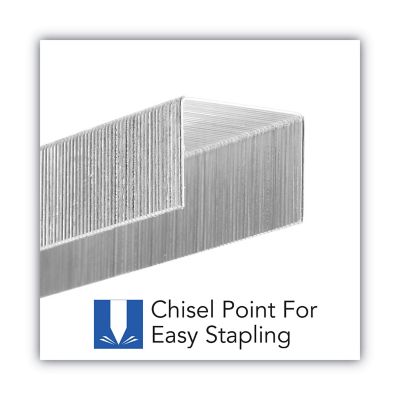 Image showing  Optima High-Capacity Staples, 0.38 in. x 0.5 in., Steel, 2,500-Pack