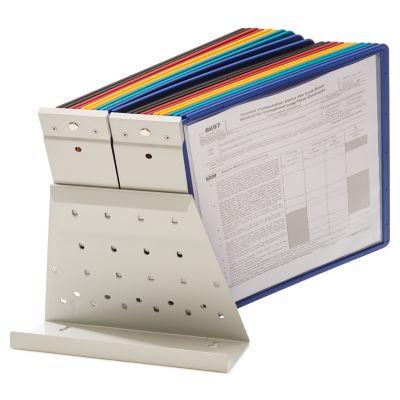 Image showing 7 th DURABLE VARIO Reference Desktop System, 20 Panels, Assorted Borders and Panels