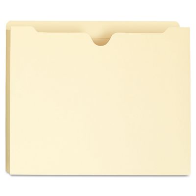 Universal Deluxe Manila File Jackets with Reinforced Tabs, Straight Tab ...
