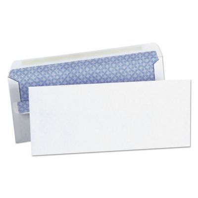 Universal Self-Seal Business Envelopes, #10, Square Flap, Self-Adhesive Closure, 4.13 x 9.5in., White, 500-Pack