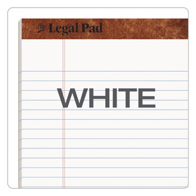 Image showing  Perforated Legal Pads, 8.5 in. x 11.75 in., White, 12-Pack