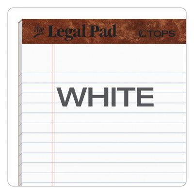 Image showing  Perforated Legal Pads, 5 in. x 8 in., White, 12-Pack