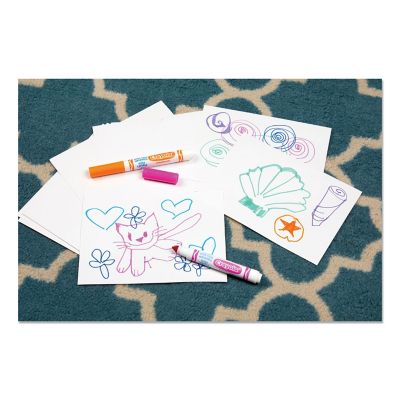 Image showing 7 th Crayola Ultra-Clean Washable Markers, Broad Bullet Tip, Classic Colors, 8-Pack