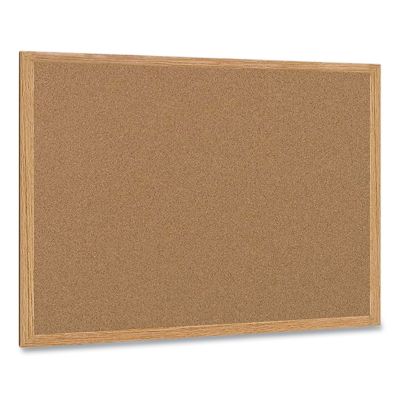 Image showing 6 th MasterVision Earth Cork Board, Wood Frame, 48 in. x 72 in.