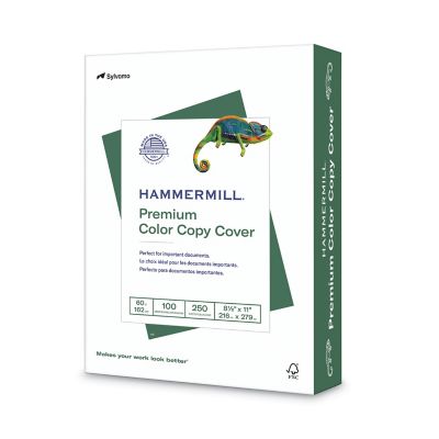 Hammermill Premium Color Copy Cover, 100 Brightness, 60 lb., 8.5 in. x 11 in.