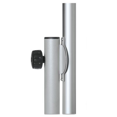 Image showing 2 th MasterVision Magnetic Reversible Mobile Easel, White/Silver, 47 in. x 35 in.