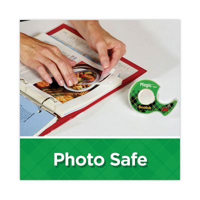 Image showing 6 th Scotch Magic Tape Value Pack, 1 in. Core, 0.75 in. x 83.33 ft., Clear, 20-Pack