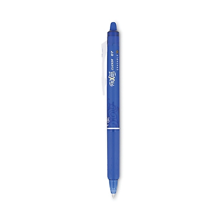 Pilot Frixion Clicker Erasable Retractable Gel Pens, Blue, Fine 0.7 mm Tip
