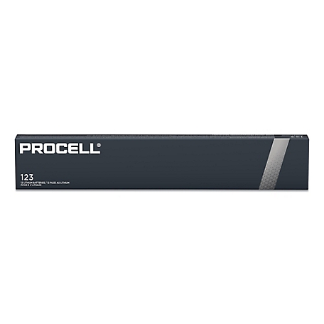 Procell CR123 Lithium Batteries, for Camera, 3V, 12-Pack