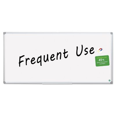 Image showing 1 th MasterVision Earth Gold Ultra Magnetic Dry Erase Boards, White, Aluminum Frame, 4 ft. x 8 ft.