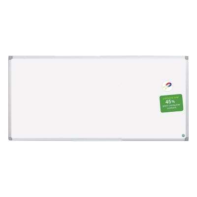 Image showing 2 th MasterVision Earth Gold Ultra Magnetic Dry Erase Boards, White, Aluminum Frame, 4 ft. x 8 ft.