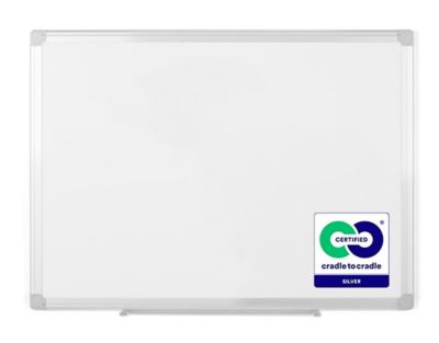 Image showing 5 th MasterVision Earth Gold Ultra Magnetic Dry Erase Boards, White, Aluminum Frame, 4 ft. x 8 ft.