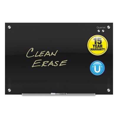 Image showing  Infinity Glass Magnetic Marker Board, 72 in. x 48 in., Black