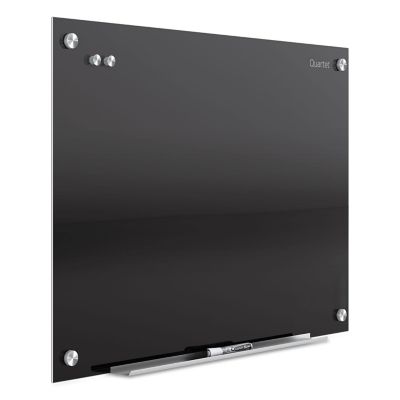Image showing  Infinity Glass Magnetic Marker Board, 72 in. x 48 in., Black