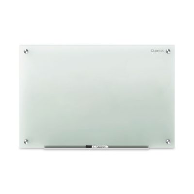 Quartet Infinity Glass Marker Board, Frosted, 48 in. x 36 in.