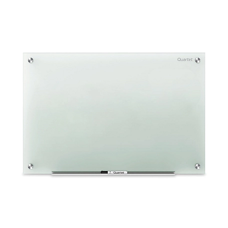 Quartet Infinity Glass Marker Board, Frosted, 48 in. x 36 in.