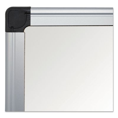Image showing  Value Lacquered Steel Magnetic Dry Erase Board, White, Aluminum Frame, 24 in.
