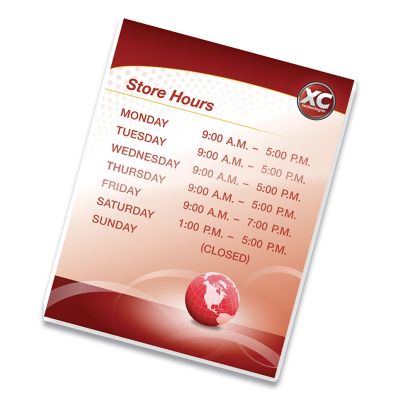 Image showing  Imagelast Laminating Pouches with UV Protection, 5 Mil, 9 x 11.5in., Clear, 100-Pack