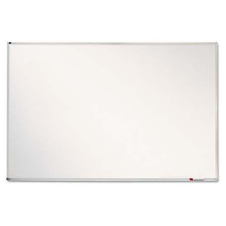Quartet Porcelain Magnetic White Board, Aluminum Frame, 72 in. x 48 in.