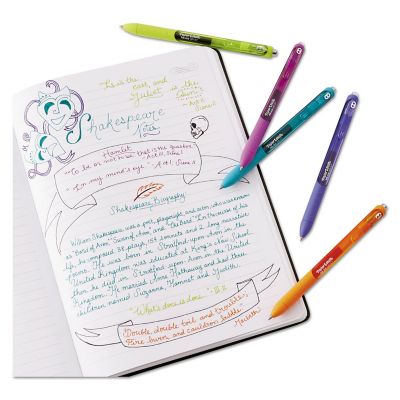 Image showing  Inkjoy Retractable Gel Pens, Medium 0.7 mm Tip, Assorted, 14-Pack