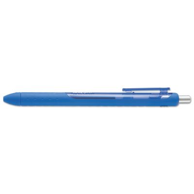 Image showing  Inkjoy Retractable Gel Pens, Medium 0.7 mm Tip, Blue Ink/Barrel, 12-Pack