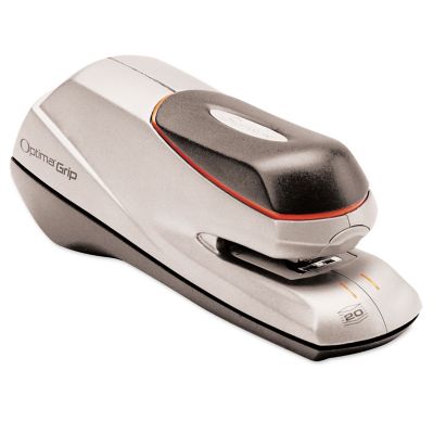 Image showing  Optima Grip Electric Stapler, Black/Silver