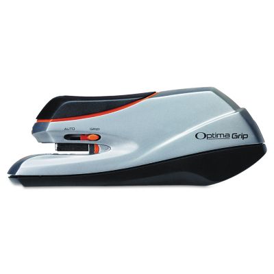 Image showing  Optima Grip Electric Stapler, Black/Silver