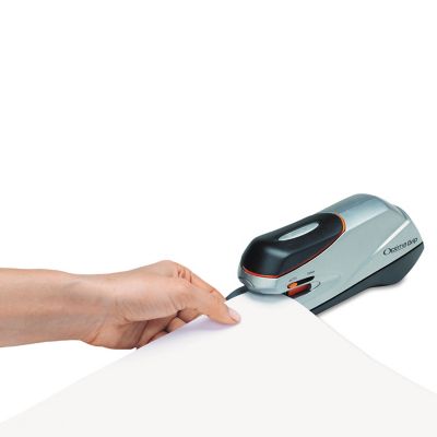 Image showing 5 th Swingline Optima Grip Electric Stapler, Black/Silver
