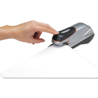 Image showing 7 th Swingline Optima Grip Electric Stapler, Black/Silver