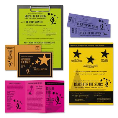 Image showing  Color Cardstock, 65 lb., 8.5 in. x 11 in., Assorted, 250-Pack